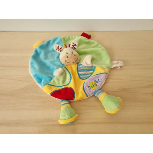 doudou ane cheval rond multicolore baby nat' babynat'