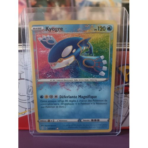 Carte Pokémon Kyogre 021/072 Super Rare Fr Near Mint