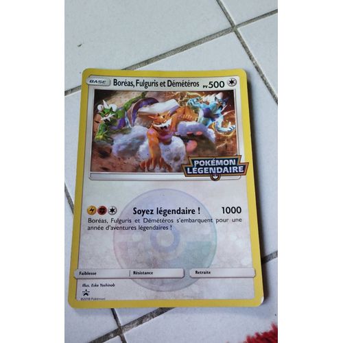 Carte Pokémon Boreas,Fulguris Et Demeteros Grande