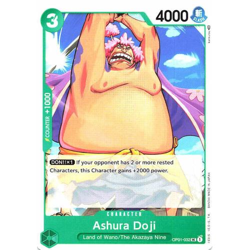 One Piece Card Game Op01-032 Ashura Doji