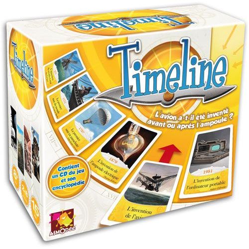 Timeline - Asmodée - Contient Un Cd Du Jeu En Bonus