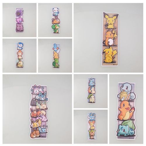 Découvrez Notre 2nd Collection Exclusive De 9 Marque-Pages Pokémon 17 Cm