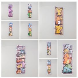 Découvrez Notre 2nd Collection Exclusive De 9 Marque-Pages Pokémon 17 Cm