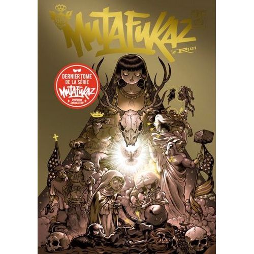 Mutafukaz Tome 5 - V - Coffret Livre + Album + Packets De Stickers