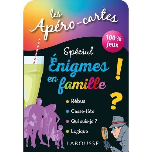 Les Apéro-Cartes Spécial Énigmes En Famille