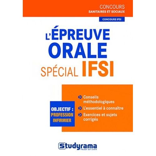 L'épreuve Orale Spécial Ifsi