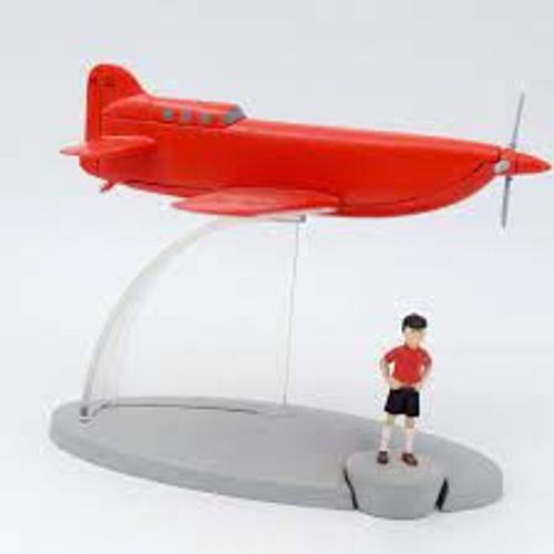 Jo, Zette & Jocko: En Avion Tintin #26, Stratonef H-22 "Le Testament De Mr Pump" & Jo - Modèle Réduit + Figurine