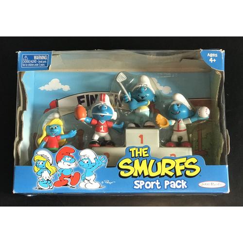 Coffret Set Schtroumpfs Smurfs Sport - Jakks Pacific (Peyo)