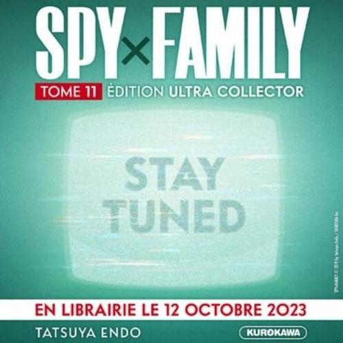 Coffret collector Spy x Family tome 11 neuf français