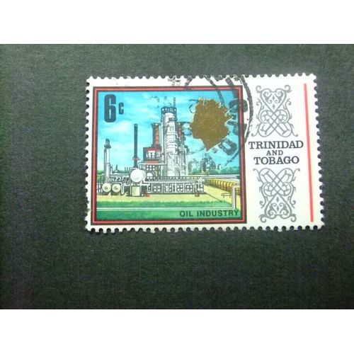 51 Trinidad, Tobago 1969 / Usine À Huile / Yvert 234 Fu