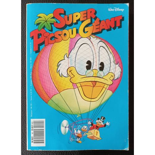 Super Picsou Geant N° 40 (Février 1991) Le Trésor Du Serpente, La Rage De Vaincre, L'élection De Miss Océan .. Donald Riri Fifi Loulou Mickey Miss Tick Dingo.. + Jeux Rébus.. Boutique Axonalix