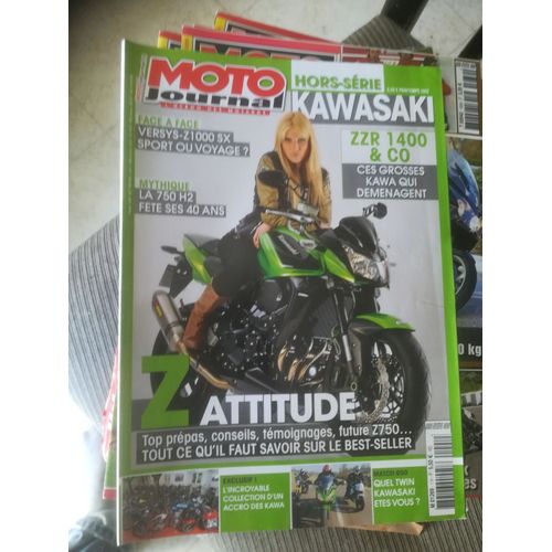 Moto Journal Hors Serie 1 De 2012 Special Kawasaki,Versys 1000,Z1000sx,750 H2,Zzr1400,Er6n,Er6f,Versys 650,W800,Maugendre