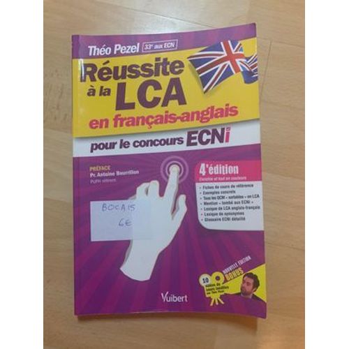 Théo Pezel - Réussite À La Lca En Français-Anglais Pour Le Concours Ecni - 4ème Édition
