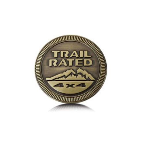 Emblème 4x4 Jeep Trail Rated Bronze