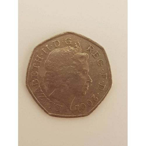 Pièce De 50 Pence.