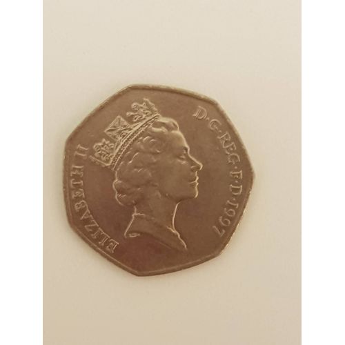 Pièce De 50 Pence.