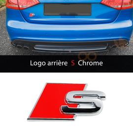 Anneau De Garniture De Logo D'emblème De Volant De Voiture Pour Audi A4 B6  B7 B8 A3 Nouveau Bleu
