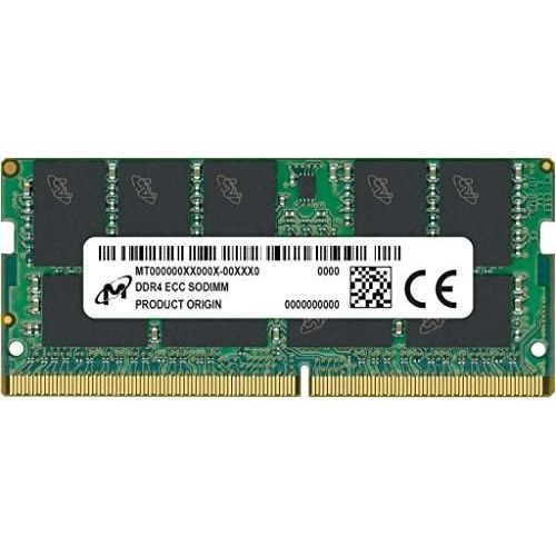 Crucial DDR4 ECC SODIMM 2Rx8 3200 (1 x 32GB, 3200 MHz, RAM DDR4, SO-DIMM), Mémoire vive