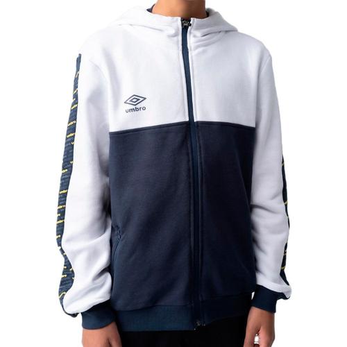 Sweat Blanc/Marine Garçon Umbro 1550