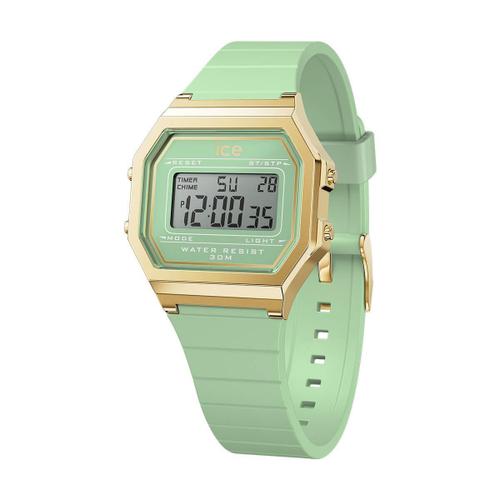 Ice Watch Montre Ice Digit Retro - Lagoon Green Vert Femmes 022060 -