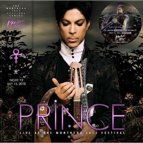 Prince - Live At The Montreux Jazz Festival - Night #3 - 3 Crystal Lp + 2cd + 1 Dvd Golden Discs - Limited Edition To 50 Copies