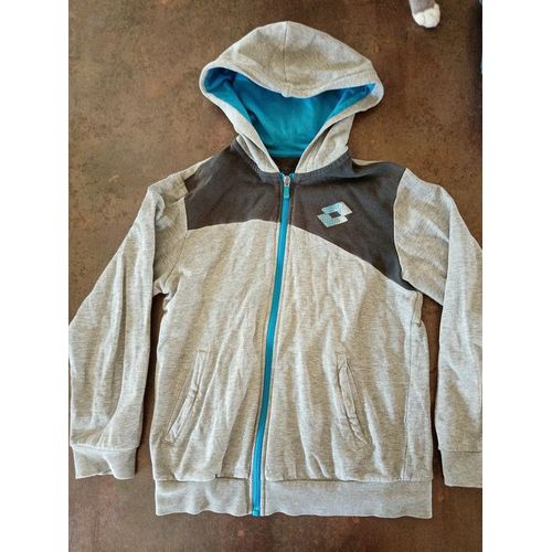 Blouson Gris Taille 8 Ans Lotto Bon État