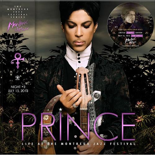 Prince - Live At The Montreux Jazz Festival - Night #3 - 3 Purple Lp + 2cd + 1 Dvd Golden Discs - Limited Edition To 200 Copies