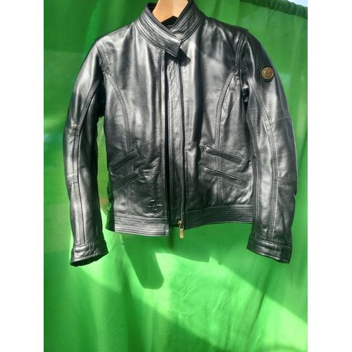 Veste Moto Cuir Standard Guns Modele Vitaya Femme Taille M
