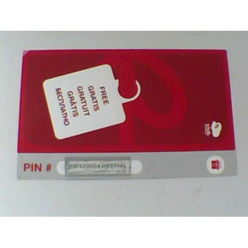 Carte Vip Club Nintendo Wii / Wii U Grattée Wii Sports Club