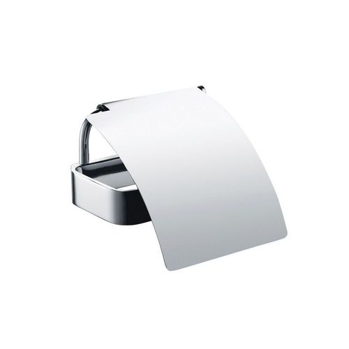 Dérouleur papier toilette SOLO en laiton chromé 12,8 cm--
