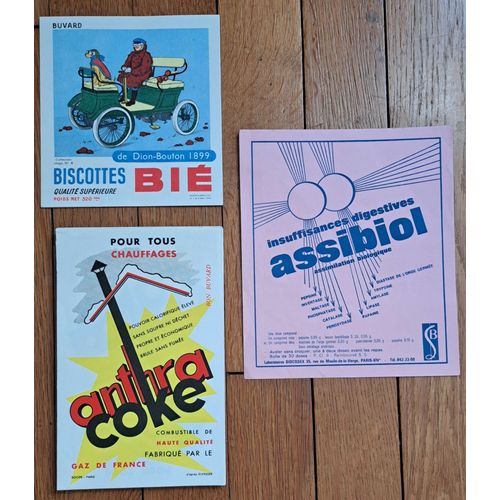 Lot De Buvards Publicitaires
