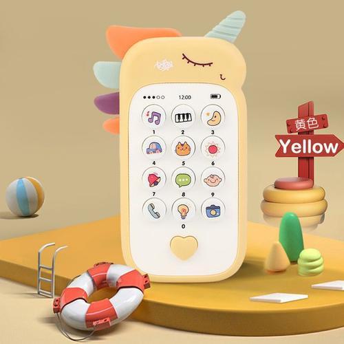 Téléphone Portable pour Bébé de 6 à 12 Mois,Jouets Fidget pour