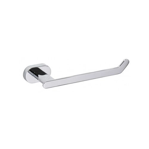 Dérouleur toilettes WC sans couvercle OVAL en chrome 6,5x 19x3,5 cm--
