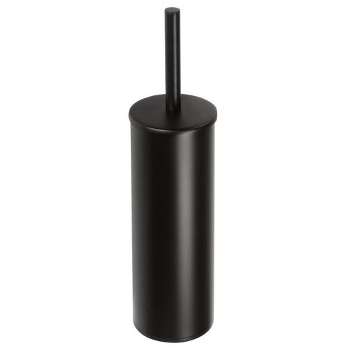 Goupillon de toilette DARK en laiton noir 38x10,5x9,5cm/ Ø 9cm--