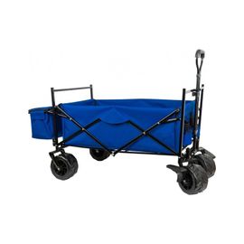 Chariot À Tirer Pliable De Jardin Avec Toit << Pestak>> 120 X 60 X100 Cm--