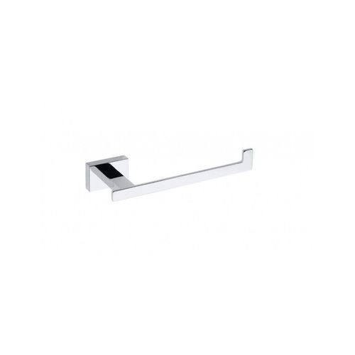 Dérouleur toilettes WC sans couvercle PLAZA en chrome 6x20x3,5 cm--
