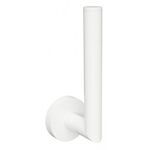 Recharge papier toilette mural WHITE en laiton blanc 5,5x 16,5x 6,5cm--
