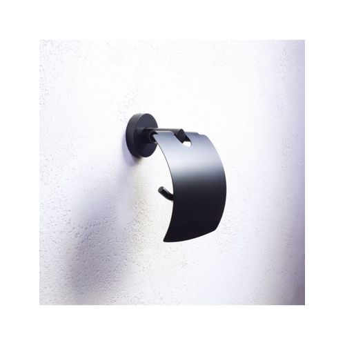 Dérouleur papier toilette DARK en laiton noir--