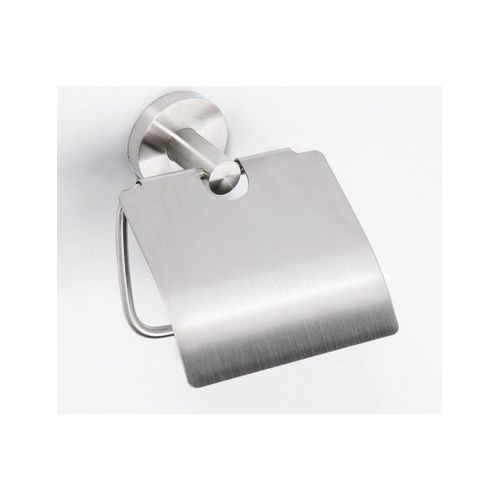 Dérouleur papier toilette avec couvercle NEO en acier 15,5x7x13,5cm--
