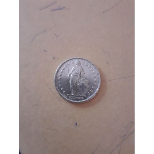 1 Franc Suisse 1974 Fauté