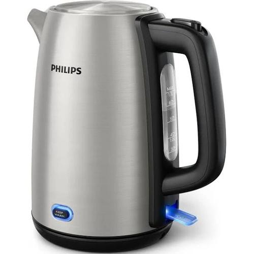 Philips Viva Collection HD9353/90 bouilloire 1,7 L 2060 W noir, acier inoxydable