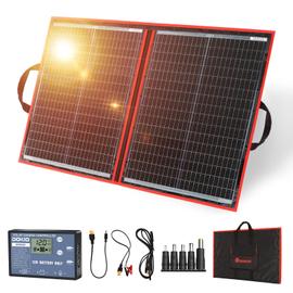300w Kit de panneau solaire 12v Chargeur de batterie 40-100a