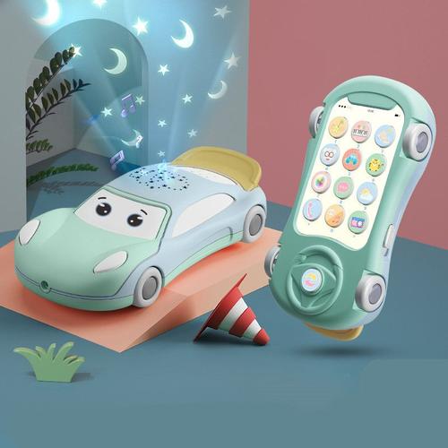 Jouet de téléphone portable,voiture de dessin Animé pour bébé