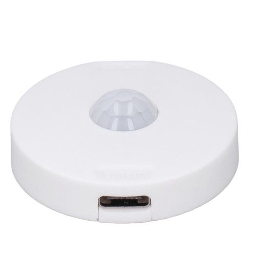 Capteur de mouvement Induction infrarouge USB Alimentation ABS Matériau Type C Interface Détecteur d¿occupation pour armoire 5V DC