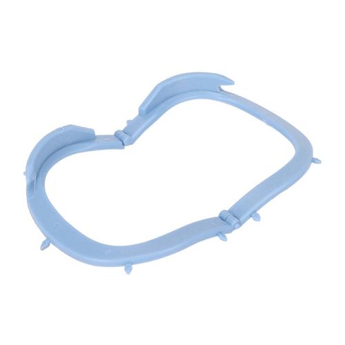 Feuilles de barrage en caoutchouc Cadre pliant Réutilisable Accessoires d¿outils de soins bucco-dentaires Titulaire de barrage dentaire Bleu