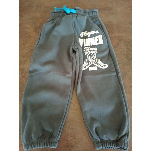 Pantalon Jogging Gris Garçon 3 Ans Mini Gang Très Bon État