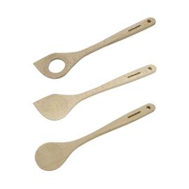 Lot de 6 Cuillere en Bois,Ustensiles de Cuisine Bois,Cuillère en