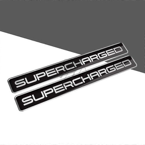 Moto 3d Supercharged Edition Autocollant Voiture Moto Sticker Pour Bmw Honda Toyota