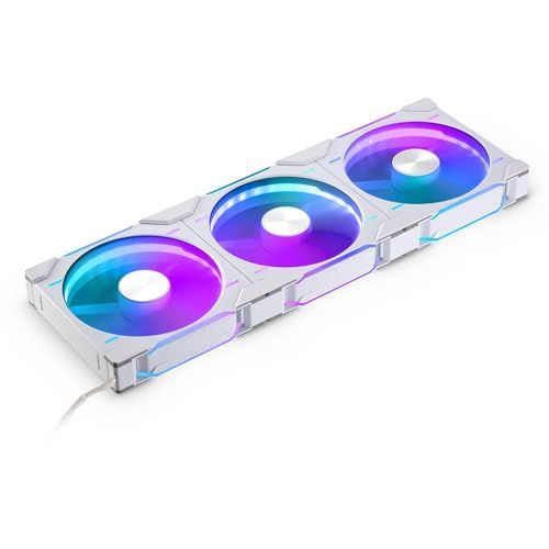 Phanteks D30 Pwm Reverse Airflow, D-rgb Lüfter, 3er Pack - 140mm, Wei