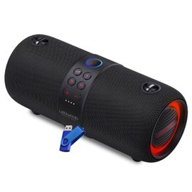 Enceinte Hifi Autonome 140W Ledwood XTREM180 PRO,LED, Buetooth USB, TWS, IPX5, Assistant Voca,l RADIO, Batterie 3600mAh+Clé 32G